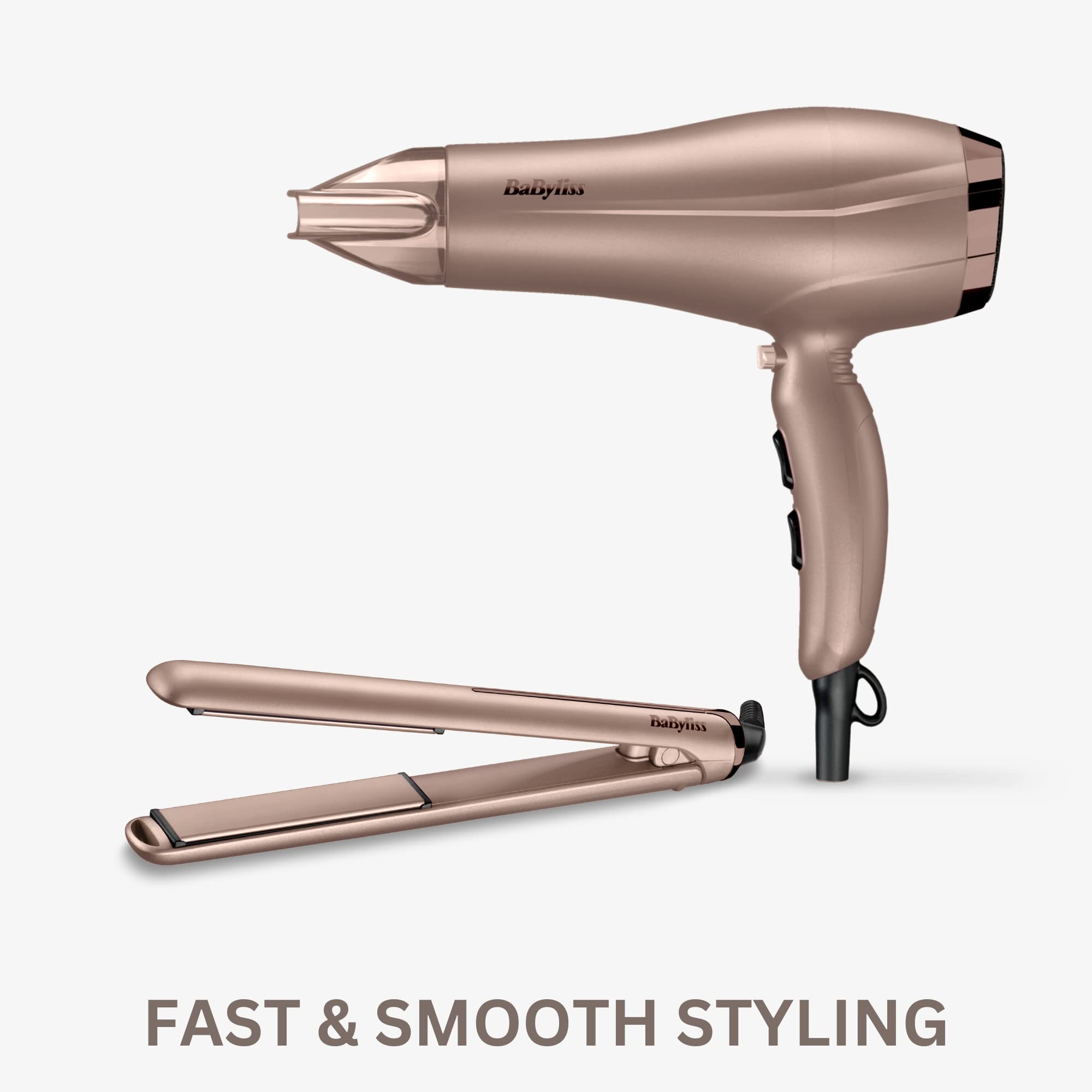 BaByliss Paddle Travel Dryairbrush DC Dryer 1900W-2300W (Beige) (OPEN-BOX) BaByliss Paddle Travel Dryairbrush DC Dryer 1900W-2300W (Beige) (OPEN-BOX)